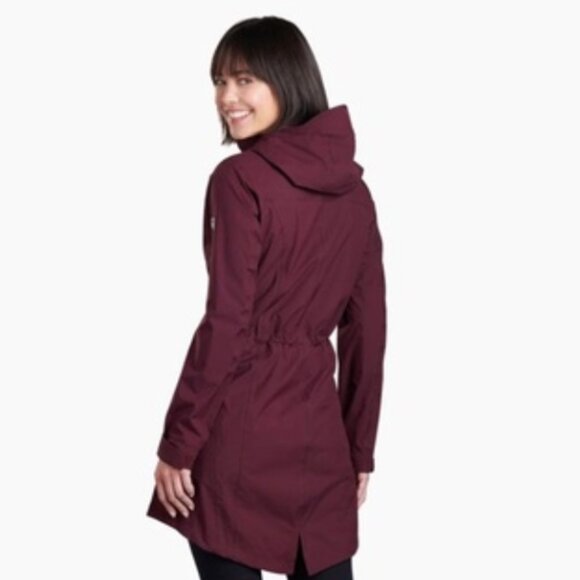 KUHL Jetstream Trench Jacket, Kalamata Purple,  Size LARGE (12-14) - Picture 1 of 15